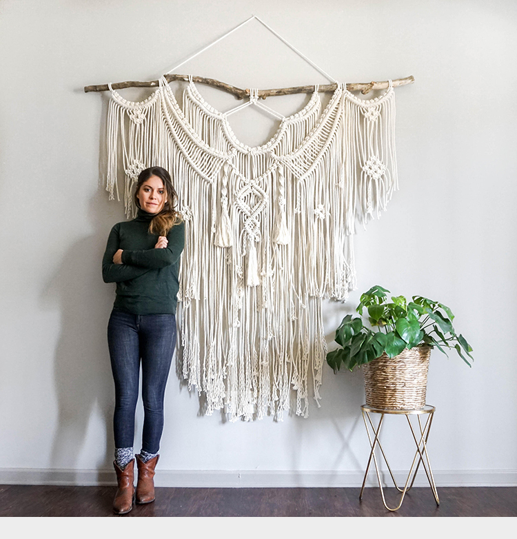Pinellia | tấm thảm dệt thủ công phóng túng thảm Bắc Âu phòng khách mô hình phòng ngủ trang trí nhà - Tapestry thảm treo tường phòng khách