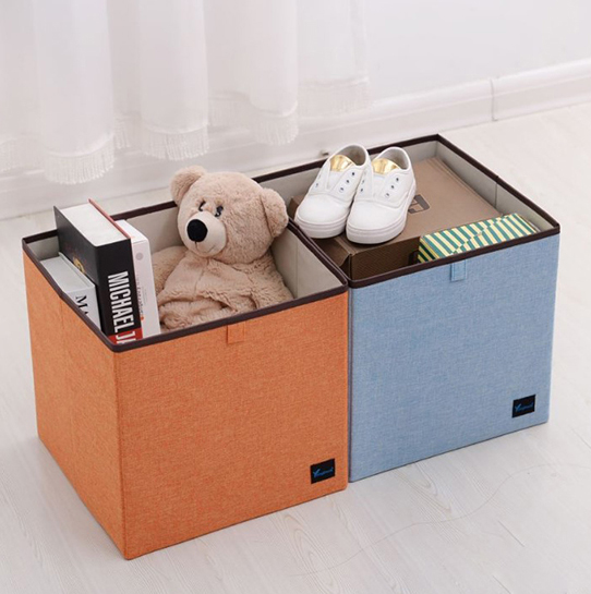 ins washable toy storage box clothing storage box storage drawer box debris finishing box wardrobe large storage box