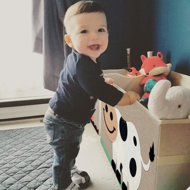 Large children's toy storage box cartoon animal storage box large toy box with lid clothing storage box storage box