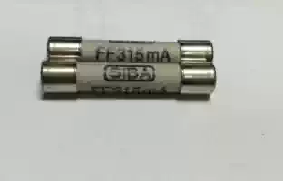 Multimeter insulation tester fuse tube SIBA FF 315mA 1000V F1508 1503 1507