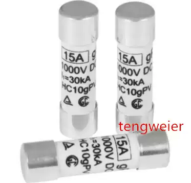 HOLLYD photovoltaic fuse replacement PV-15A10F DC fuse 15A 1000V fuse