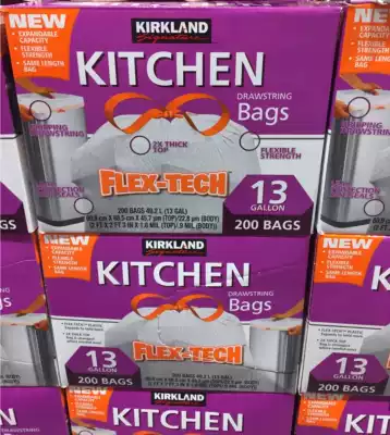 American Kirkland Premium Tunk Bags 49 2 litres * 200 in (Cochran flex tech)