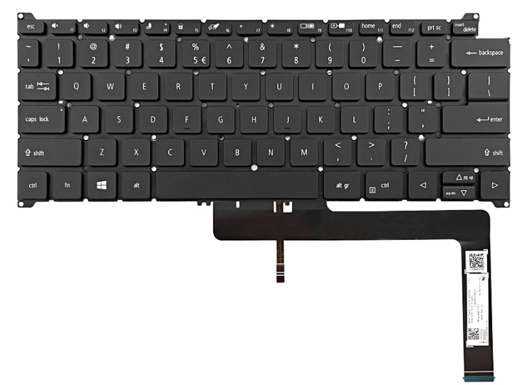 Suitable for Acer Travelmate P6 14 Tmp614-52/53 N21Q3 N23C5 Keyboard Suitable for Acer Travelmate P6 14 Tmp614-52/53 N21Q3 N23C5 Keyboard