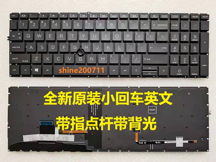 Hp Zhanx2020 840 850 845 745g7 G8 Hsn-I41C/I37C/I43C-04 Keyboard
