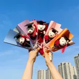 Выпускной демократический мультфильм доктор Виннар поднялся на подсолнечные цветы, любитель мать День учителя, творческий подарок, качание