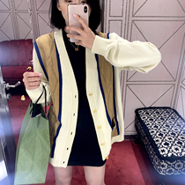 tinafaery this years popular cardigan sweater 2021 early autumn new top coat with wool sweater coat