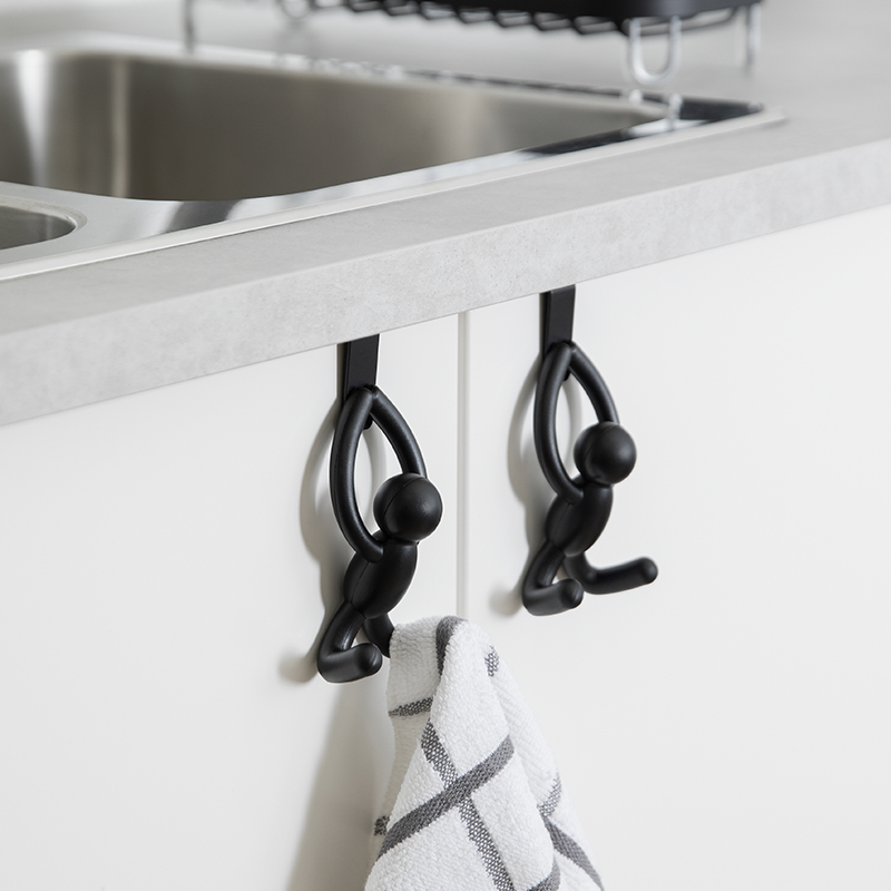 umbra Creative Partner Hanging Integral Cabinet Hook Kitchen Integral Cabinet Shelf Wall Hanging Rag Storage No Punching