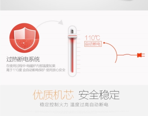 bếp từ fandi Bếp nhỏ cảm ứng Nồi lẩu nhỏ Hộ gia đình đơn lẻ 800W Bếp nấu Nấu ăn Mì nấu ăn Ký túc xá Bếp 1-2 nồi điện bếp điện từ junger