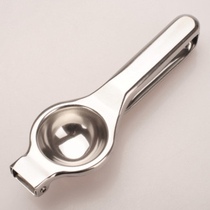 Stainless steel lemon clip manual juicer Household lemon clip fresh fruit juicer juicer can squeeze lemons