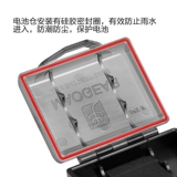 Люксовый фонарь, батарея, оригинальный водонепроницаемый корпус батареи, комплект, США