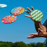 Дорожное силиконовое фрисби для кемпинга для отдыха, игрушка, семейные игры