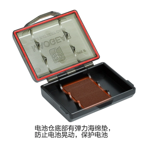 Люксовый фонарь, батарея, оригинальный водонепроницаемый корпус батареи, комплект, США