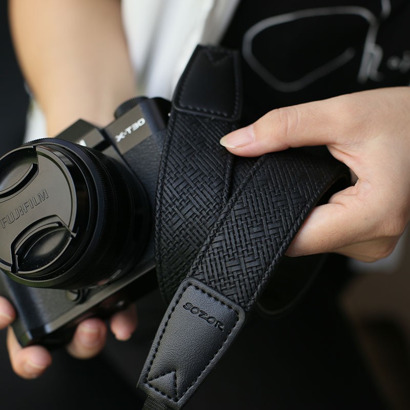 Camera strap for Fuji XS10 shoulder strap Sony A7C baby bag Nikon zfc lanyard thickening decompression original