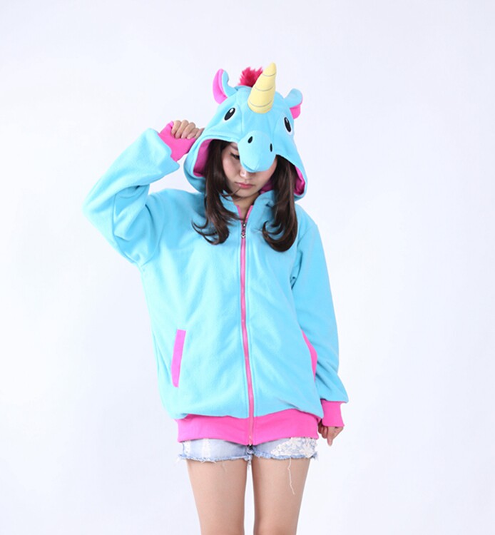 Compra Kawaii Anime Blue Pink Unicornio Sudaderas Con Capucha Animal Horse  Hoodie Mujeres Adulto Sudadera Polar Chaqueta Con Capucha Con Orejas Barato  | Entrega Rápida Y Calidad | Es.Dhgate