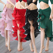Belly dance skirt 2020 new skirt Oriental dance dance dress practice bottoms sexy waist skirt hip towel skirt