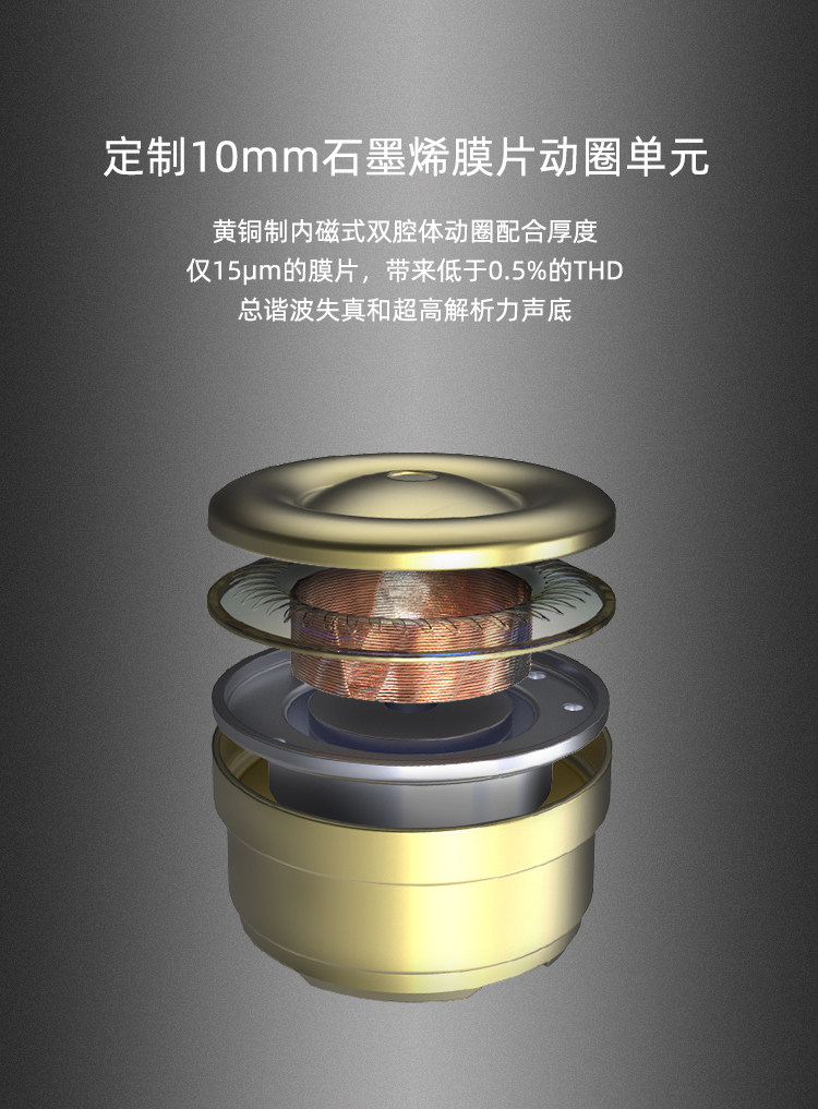 Проводные HiFi наушники humka 华海声学 hamlet m/r入耳式hifi发烧耳机双腔体动圈有线 OTHER