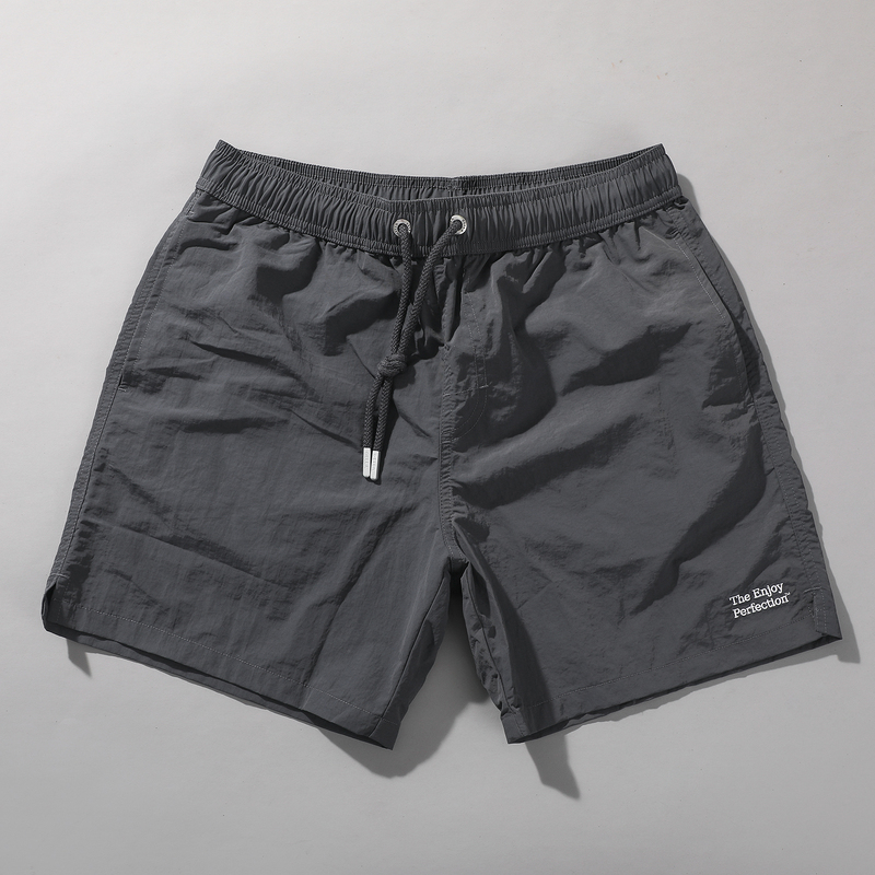 Gailang Men's Casual Quarter-Length Shorts, Summer Quick-Drying, Lightweight, Breathable, Non-Stuffy, Versatile, Trendy Shorts, Simple Design