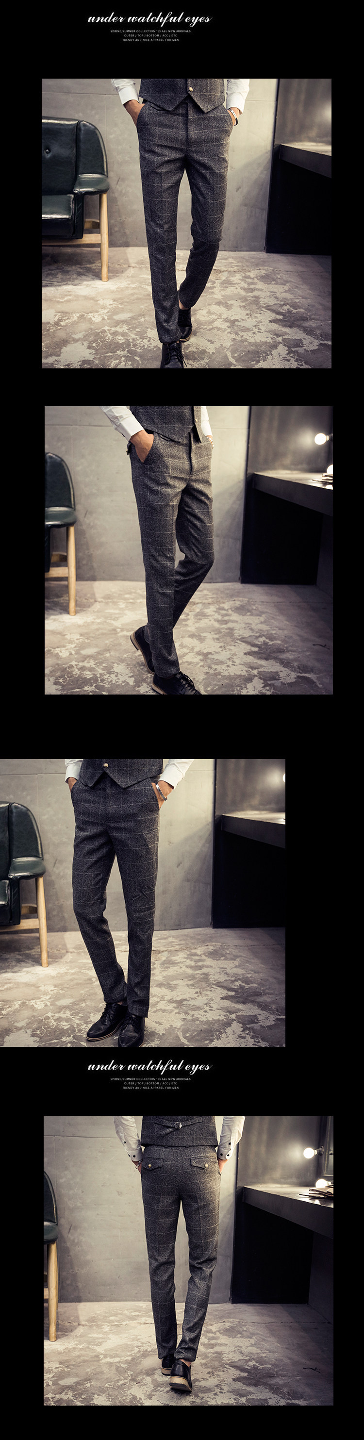 Pantalon en vrac pour jeunesse en coton pour printemps - Ref 1471374 Image 12