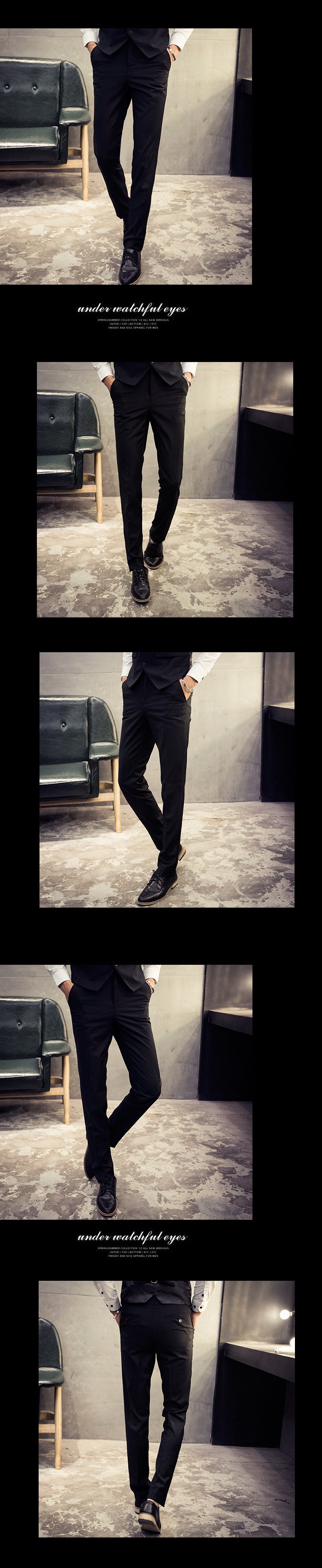 Pantalon en vrac pour jeunesse en coton pour printemps - Ref 1471374 Image 19