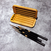DA watercolor pen LitBrush mixed mink travel watercolor painting pen sandalwood box Watercolor Hand account good helper