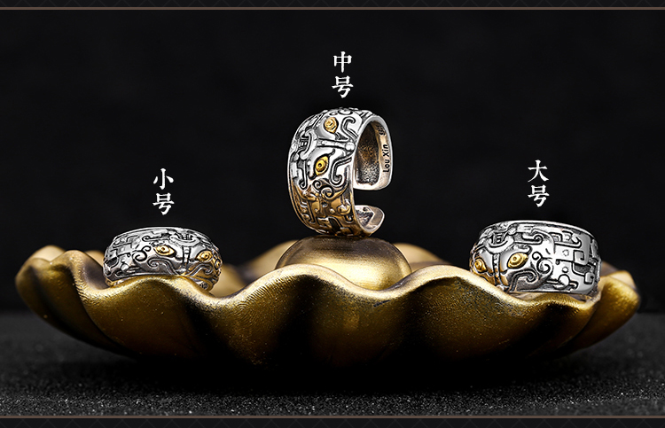 Bague mixte en Argenterie - Ref 3089241 Image 16