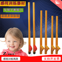 Wooden stilts children on stilts with stilts of stilts and stilts stilts with stilts balanced sensory training equipment