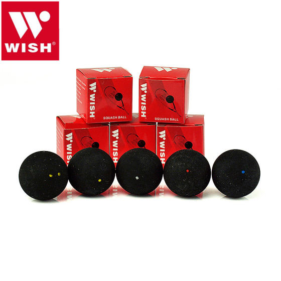 WISH Weiss squash professional game double yellow dot WS-100 white dot red and blue dot beginner squash training ball