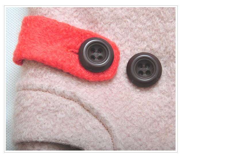 Manteau pour fille PULL CARROTS en laine - Ref 2161670 Image 32