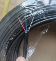 Outdoor special two-core telephone line 100 meters 200 meters with load-bearing steel wire black outdoor 2-core oxygen-free pure copper