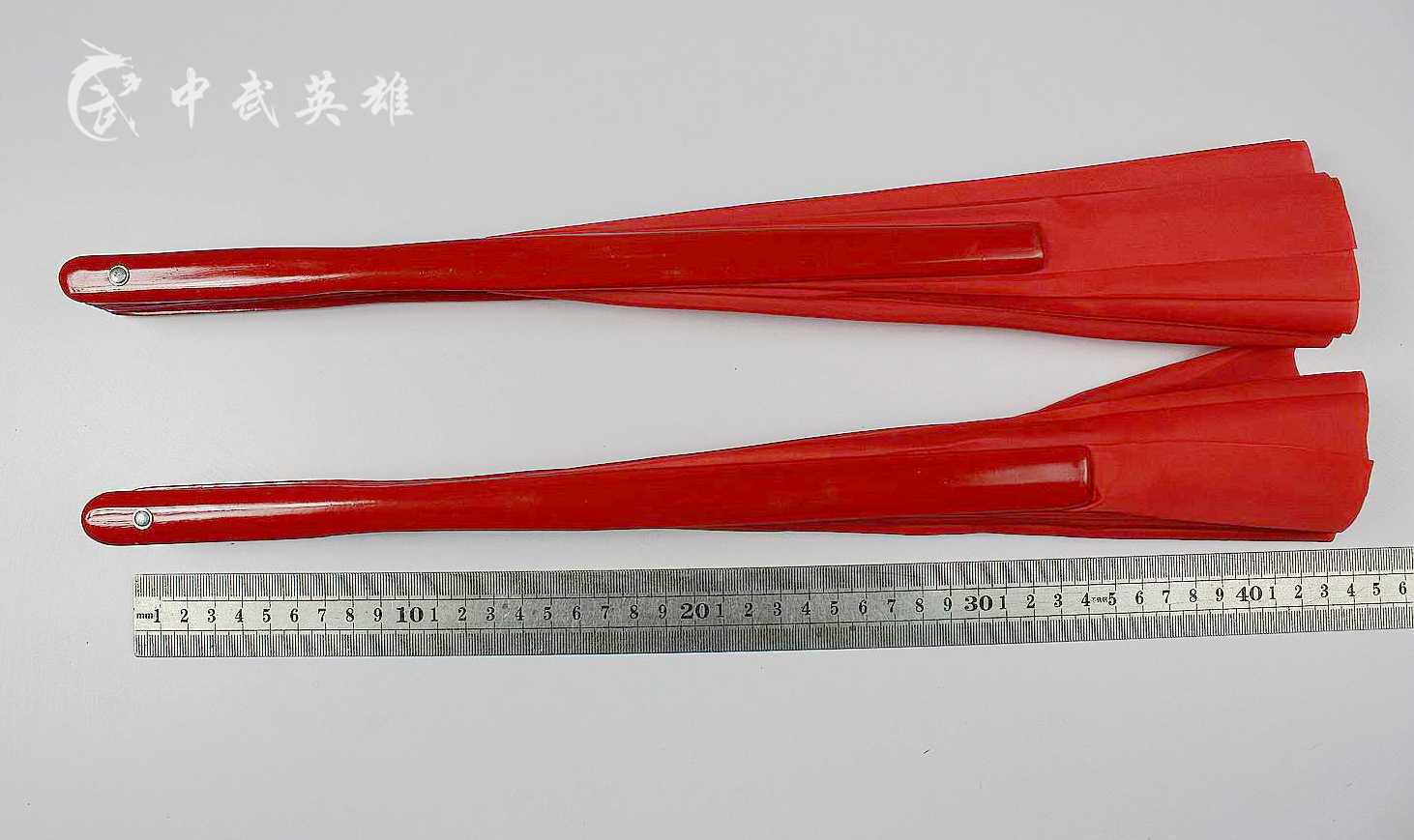 Bamboo and Mulan double fan Mulan fan Dance fan Yangge fan Tai Chi fan Martial arts fan