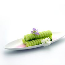 Kitchen cool kitchen spring coil knife wedding banquet side dish snail race Mandarin duck cucumber knife mold plate decoration tool