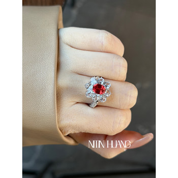Cultured sapphire jedi ring
