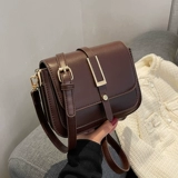 Модная универсальная сумка через плечо, небольшая сумка на одно плечо, США, из натуральной кожи