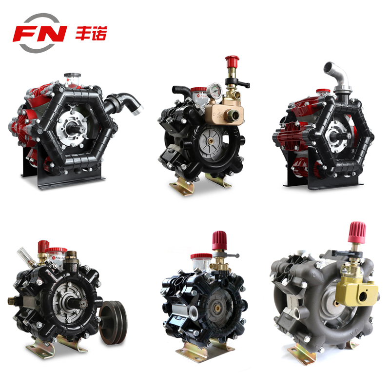 Agricultural sprayer diaphragm pump Baixin 4100 Yonggao three-cylinder four-cylinder high-pressure pump Shuangding six-cylinder spray pump water pump