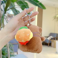 Нет выражения на задней части гамбургера капибары