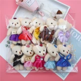 Мультяшная кукла, плюшевая игрушка, подвеска, цветочный магазин, с медвежатами, букет, подарок на день рождения