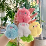 Монстр, плюшевая подвеска, мультяшный брелок, кукла, сумка, игрушка, популярно в интернете