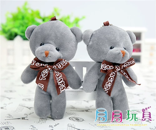 Плюшевая галстук-бабочка, кукла, плюшевый аксессуар, игрушка, сумка, барсетка, мобильный телефон, брелок, с медвежатами