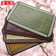 Mahjong carbon tre mat gối tấm áo gối đơn hoặc kép mat đơn gối sinh viên gối mùa hè mát mẻ gối - Thảm mùa hè