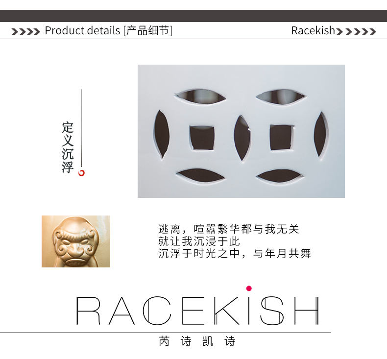 Jingdezhen ceramic drum who hollow - out archaize sitting who round drum who furnishing articles of the new Chinese style household act the role ofing is tasted in porch shoe who
