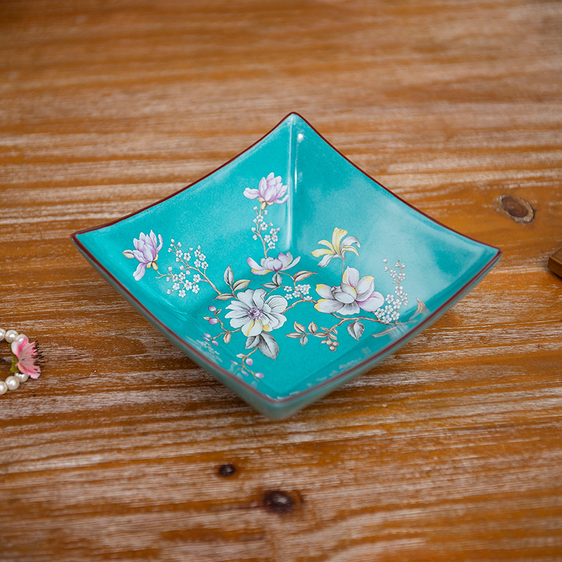 Creative dry fruit bowl dessert snacks fruit basin candy dishes home sitting room tea table table ceramic fruit bowl furnishing articles
