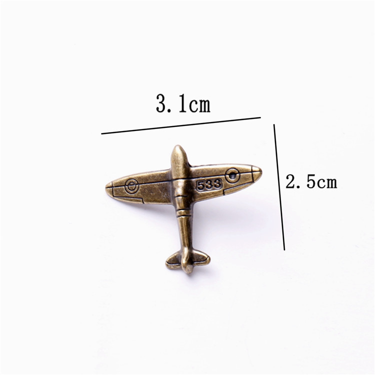Thời trang đơn giản áo sơ mi cổ áo pin trâm kim loại trinkets xu hướng thời trang lá phong pin cổ hươu ghim cài cổ áo sơ mi nam