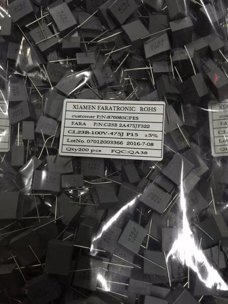 Farah Safety Capacitor 475J 100V 15MM 4 7uF 100V CL25 475J 100V P15MM