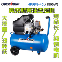 Aotos 220V small air pump oil air compressor household air compressor woodworking painting air pump