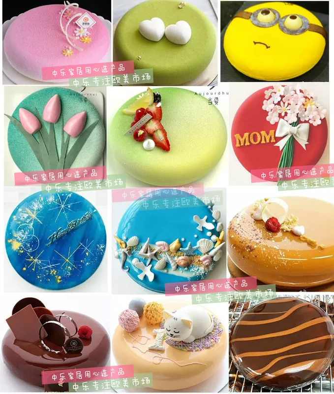 Pháp tráng miệng West Point Silicone Khuôn Silicone Mousse Khuôn Sandblasting Mousse Bánh Khuôn tròn - Tự làm khuôn nướng