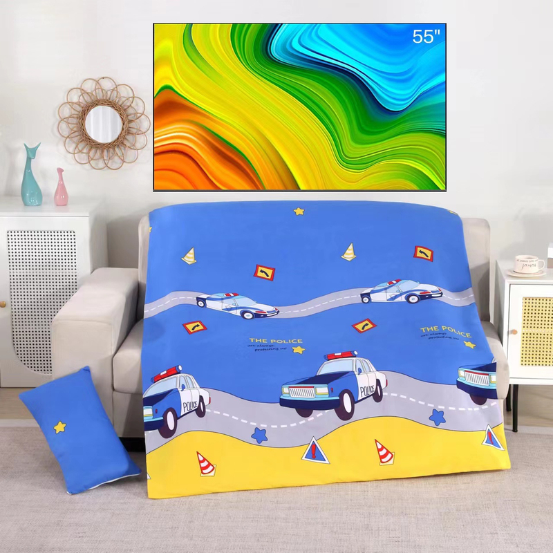 Kindergarten Kidsren's Quilt Cover Plant Cotton Cartoon Animation Kidsren's Special Quilt Cover 110*150 120*150
