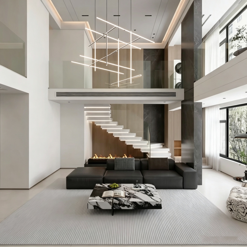 Villa Living Room Dining Room Chandelier Designer Duplex Staircase Loft Apartment Lobby Hall Dining Room Private Room Exhibition Hall Light Villa Living Room Dining Room Chandelier Designer Duplex Staircase Loft Apartment Lobby Hall Dining Room Private Room Exhibition Hall Light