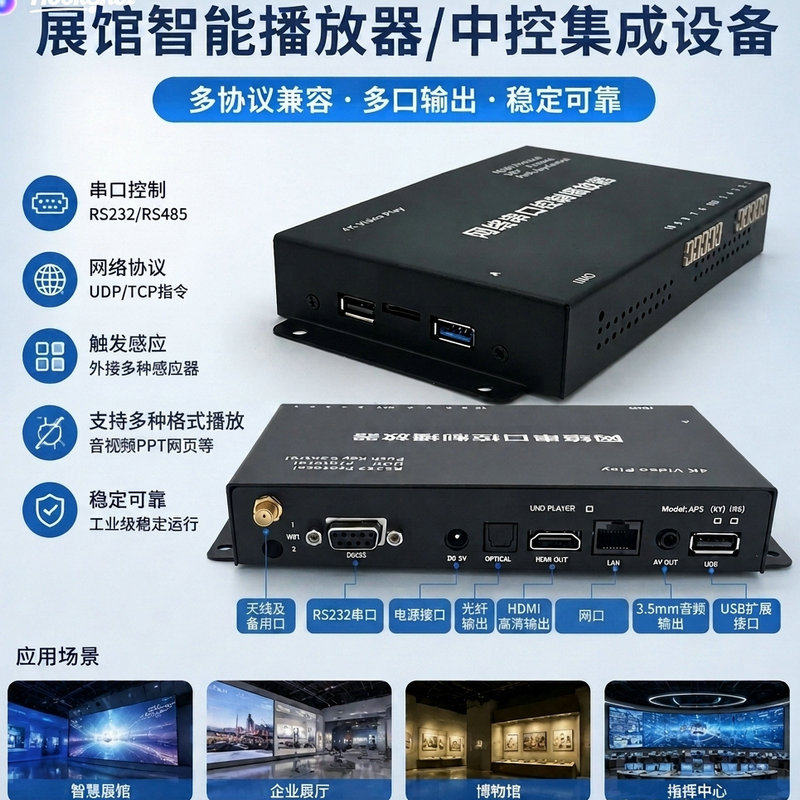 tepullyy808展厅播放设备