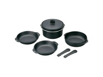 snow peak snow peak swallow three cast iron cast iron pot four pieces CS-550