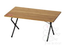 Snowpeak Snow Peak Snow Peak Sacrifice Spring 2021 Bamboo Folded Side Table Long